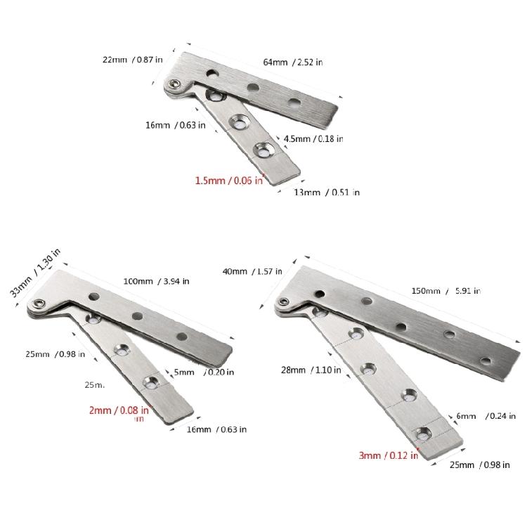 Hide Door Hinges Pivots Door Hinges Hardware Heavy  Hinges Hide Bookcase Hinges Stainless Steel Invisible