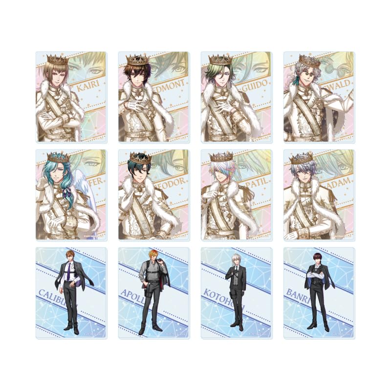 

Dream Kingdom and 100 Sleeping Princes 08 [Official Illustration] Acrylic Card Complete Set 12-Piece Box