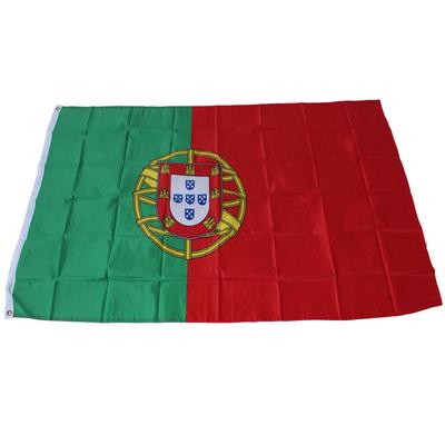 90 x 150 cm 3 x 5 Portugal Flagge Portugiesische Republik Banner Land Wimpel Happy Gifts Polyester