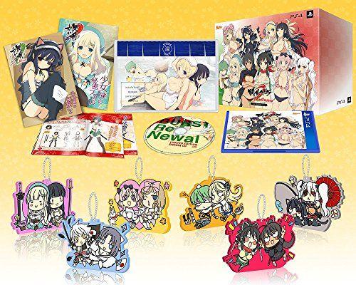 

[USED] Senran Kagura Burst Re:Newal Nyu-Nyu DX Pack First-come-first-served purchase bonus Forbidden Fruit Cutie Peach & Mello