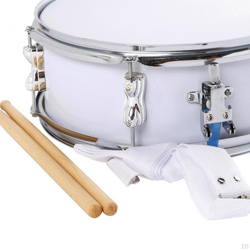 13 Hüvelykes Snare Dob Zenei Dobok Állítható Szíjjal, Könnyű Ütőhangszer,