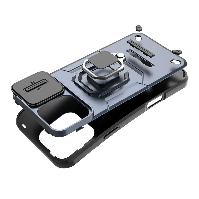 For iPhone 16 Pro Max Case Slide Camera Len Cases iPhone 16 Pro Max Cover Shockproof Armor PC TPU Cover For iPhone 16 Pro Max