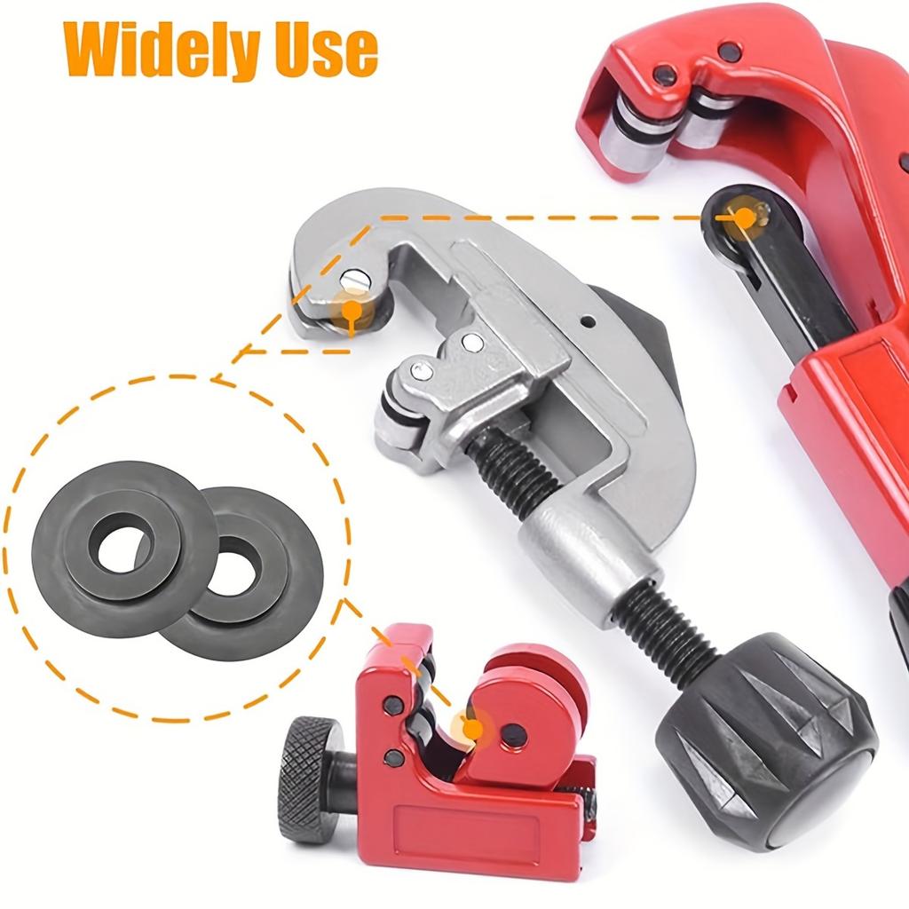 1/3 Stück Ersatzrad, Ersatzrad für Rohrschneider, Kupferrohrschneider, Rohrschneiderklinge, Ersatzrad für Schlauchschneider