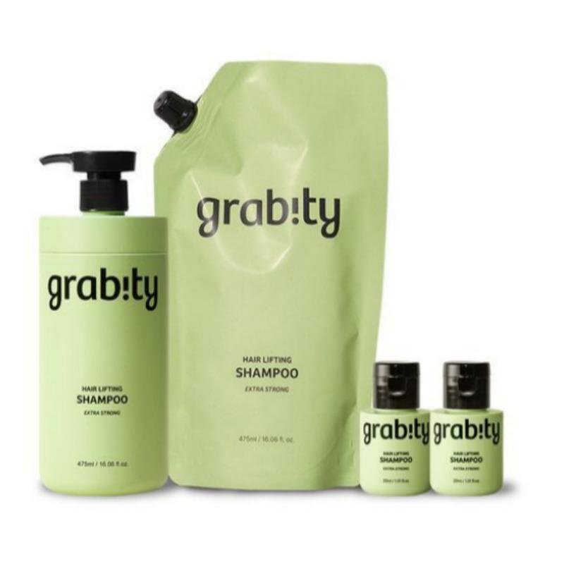 

Gravity Hair Lifting Shampoo Extra Strong 475ml + 475ml Refill Set (+30ml x2 Bonus)