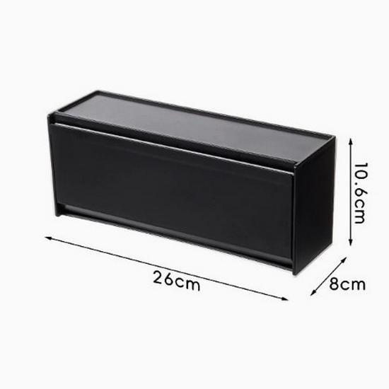 Wall-Mounted Bathroom Storage Box: Punch-Free Hanging Organizer for Sanitary Napkins