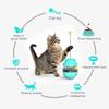 Puzzle Toy For Cats, Interactive Catnip Toy With Detachable Wand, Slow Feeder For Engaging Feeding Sessions, Durable And Safe With Smooth Surface, Cle