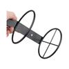 Weinwandhalter, 12er-Pack Wandmontiertes Weinregal, Weinflaschenhalter Aus Metall Zur Weinaufbewahrung, Wanddekoration mit Weinthema
