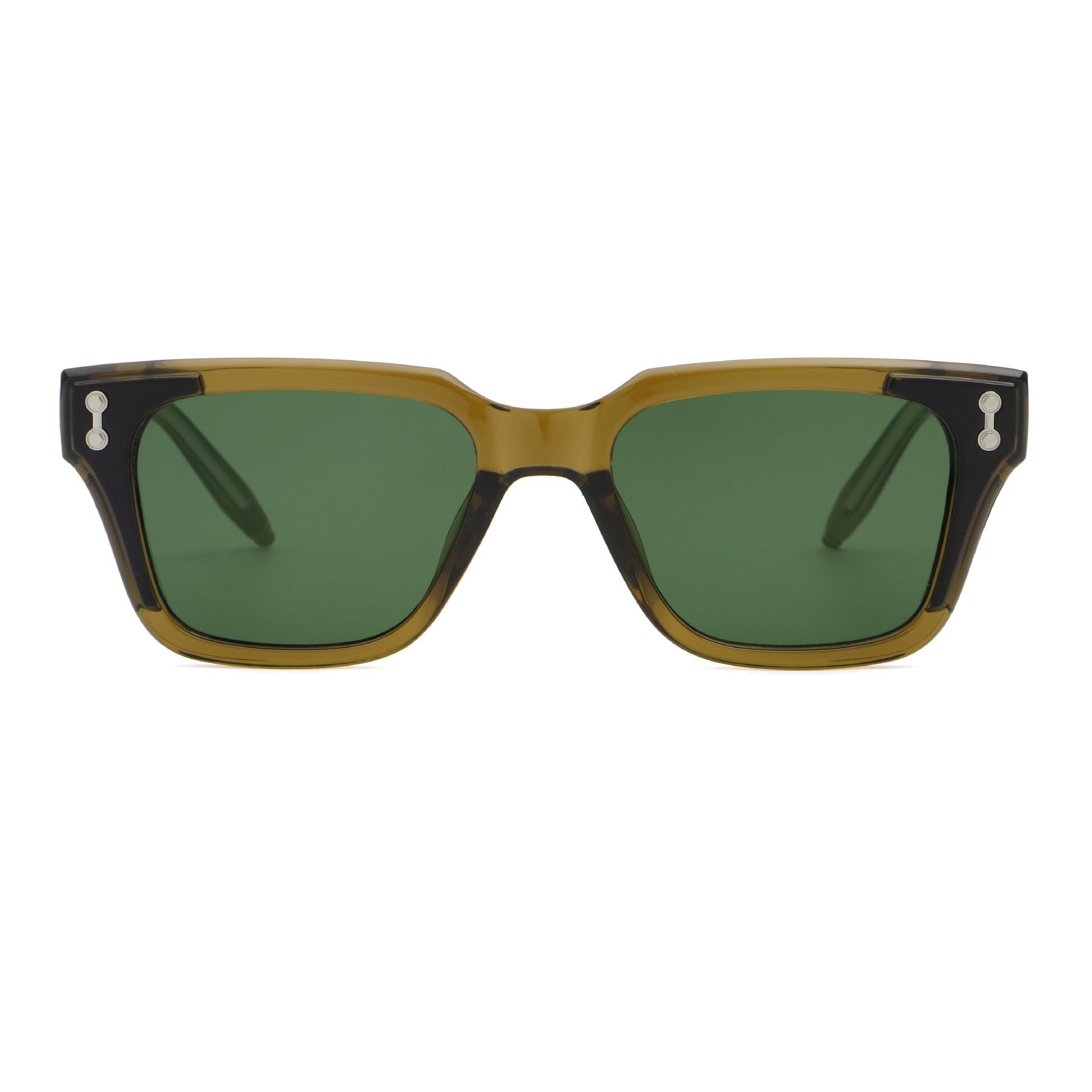 9864 GM Sunglasses: Unisex UV Protection, High-End Design, Large Face Slimming.