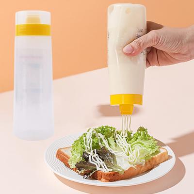 Multiuso Facile da pulire Pratico 300ml Antipolvere Salsa Olio d'oliva Bottiglia Dispenser Utensile da cucina Bottiglia di salsa