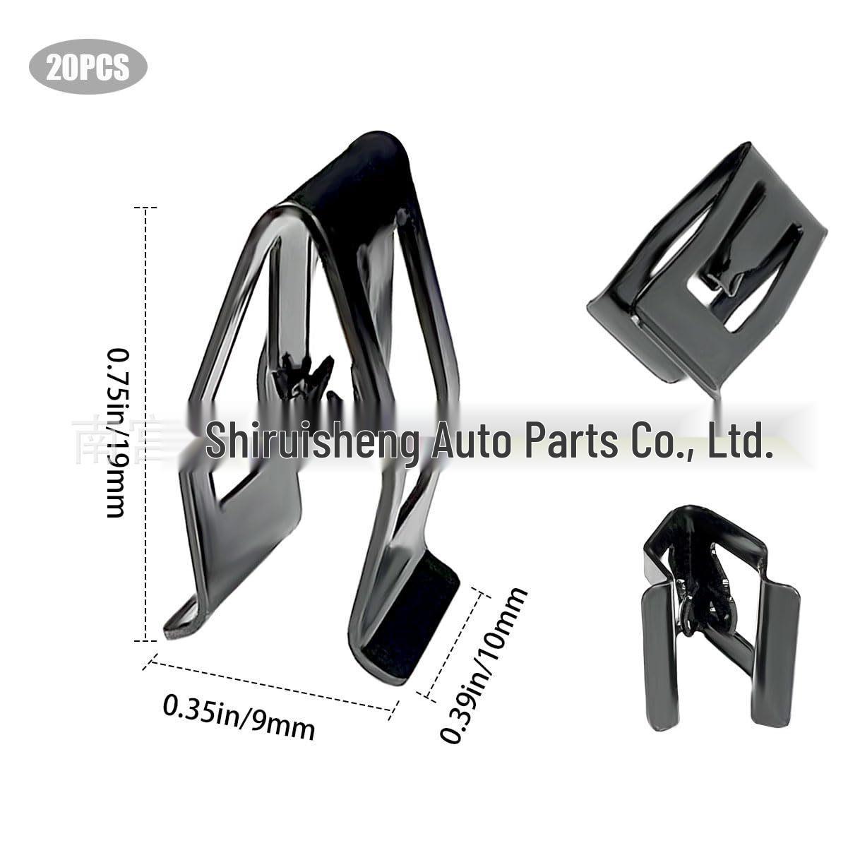 Зажимы для приборной панели Volkswagen Beetle - 20 универсальных железных креплений