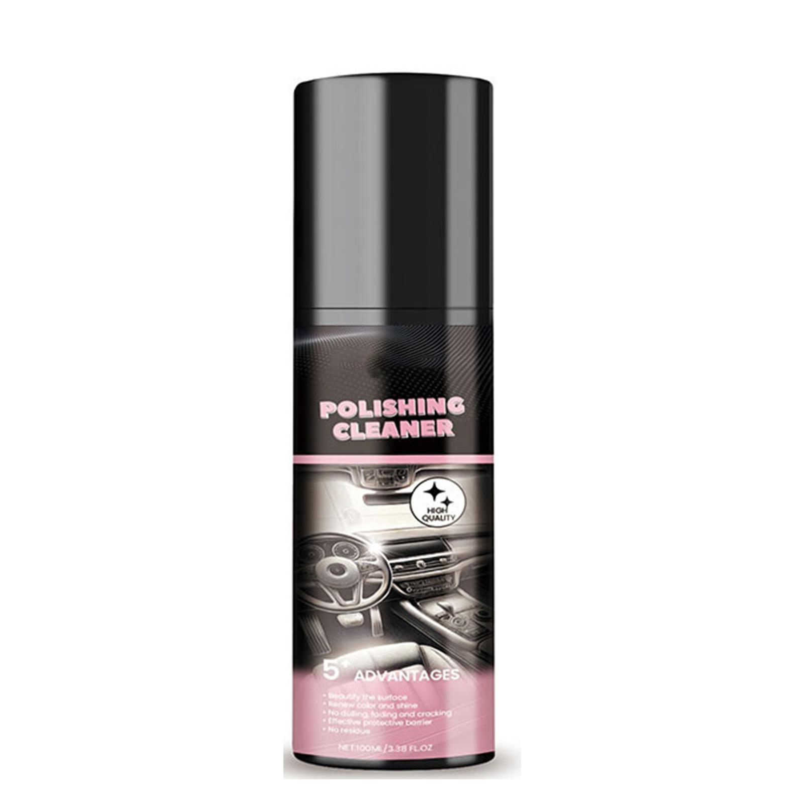 

Спрей для полірування та очищення салону автомобіля Спрей для деталізації салону автомобіля Відновлює блиск та захищає гумові та шкіряні поверхні