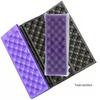 XPE Four-Fold Portable Outdoor Seat Cushion: Moisture-Proof Honeycomb Egg Crate Picnic Mat with Foam Insulation