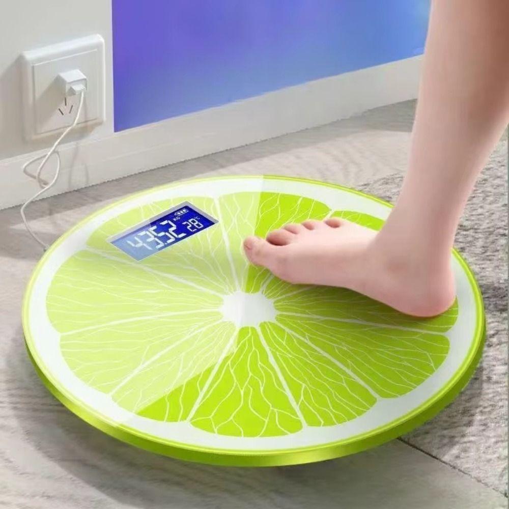 Tempered Glass Body Weighing Scale LED Display Electronic Body Scale Health Monitoring