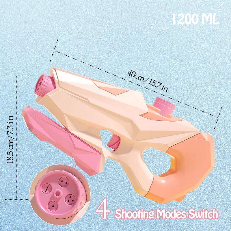 Water Guns for Kids Adults-1200CC High Capacity Power Pump Long Shooting Range Wasserpistolen Outdoor Water Fighting Boys Girls