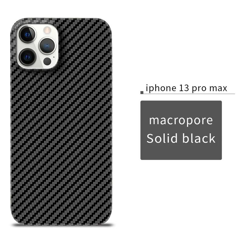

Роскошный ультратонкий чехол для телефона с рисунком из углеродного волокна, подходящий для iPhone 16, 15, 14, 13, 12 Pro Max Plus, амортизирующий и легкий задний чехол For iPhone 14 Pro чёрный