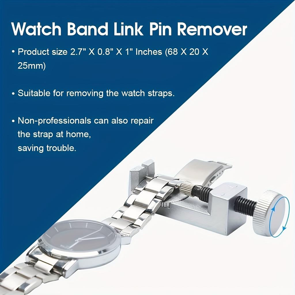 208-teiliges Uhrenreparatur-Werkzeugset, professionelles Uhrenreparaturset, einschließlich Federstab, Bandverbindungslösewerkzeug, Gehäuseöffner, Schraubendreher, Pinzette