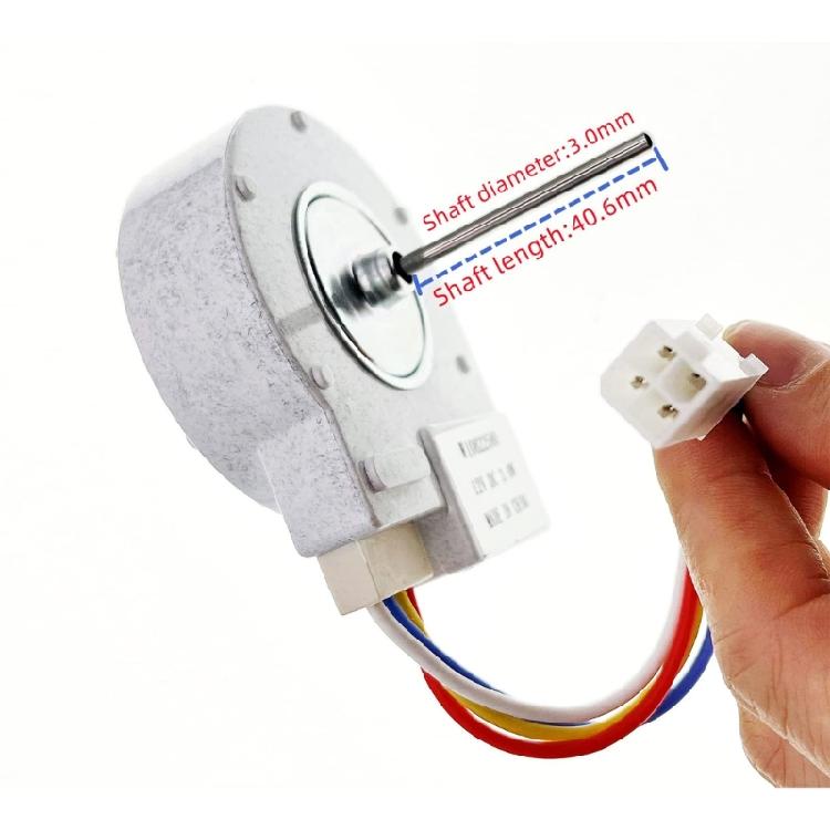 12V W10822580 Refrigerator Cooling Fan Motor Cooling Fan Replacement Part for W10255195 2259385 UDQT22WP1 8201589