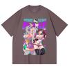 230 Gsm 100% Cotton Dandadan V22 Momo Seiko Print Unisex Heavy Cotton T Shirt