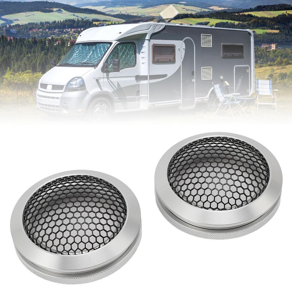 

2Pcs OD 64mm Speaker Grill Round Subwoofer Guard Universal Speaker Guard Car Audio