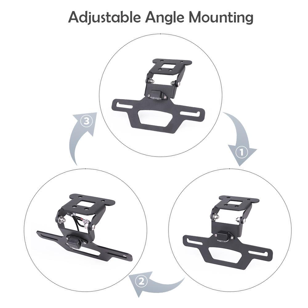 License Plate Holder For KAWASAKI NINJA ZX4R ZX4RR ZX25R