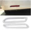 Rear Fog Light Lamp Frame Cover Trim For 2011- Toyota Sienna ABS Chrome 2pcs