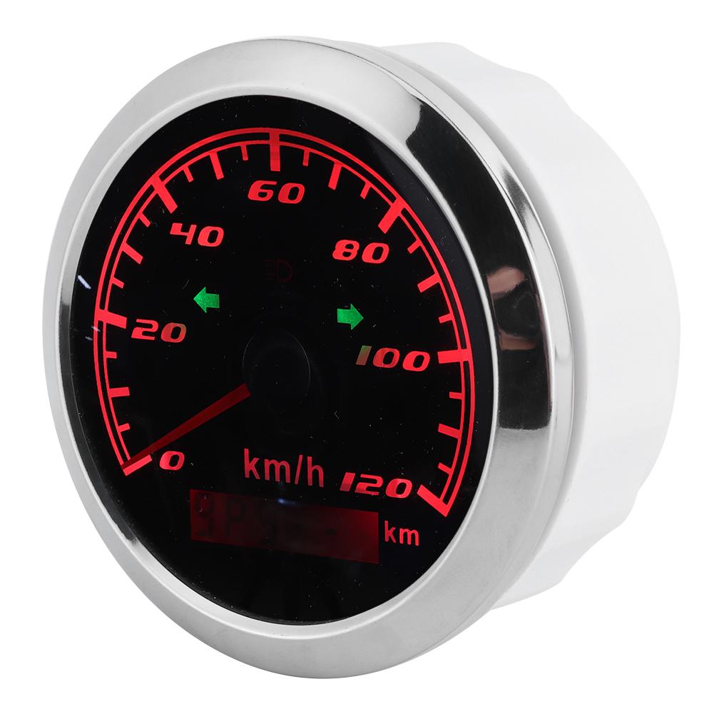 932V 3.3in GPS Speedometer 120Km H IP67 Waterproof AntiFog Gauge for Car Motorcycle