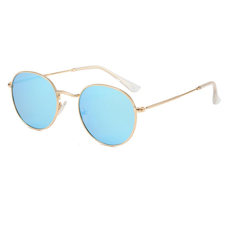 New Trend Sunglasses Fashion Personality Metal Round Frame Sunglasses Driving Essential Polarised Sunglasses