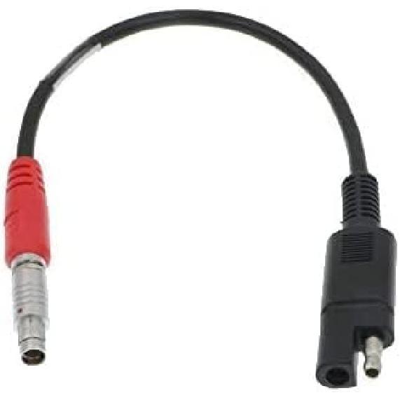 Uonecn for TOPCON Hiper GPS Charger Power Cable End LITE PRO GA GB Plus GR-3 GR-5 SAE2 12