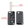 2 Buttons / 3 Buttons Remote Key Case Fit for Peugeot 207 307 308 407 607 807 Citroen C2 C3 C4 C5 C6 Flip Folding Car Key Shell