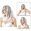 Multiuse Lace Mantilla Veil Church Headscarf Catholic Bride Veil Chapel Church Hijab Scarf Veil for Various Occasion