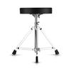 Universal Drum Throne Round Padded Drum Seat Stool Single-braced Stainless Steel Legs Anti-slip 5