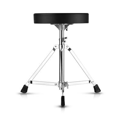 Siège de Batterie Universel Rond Rembourré Tabouret Pieds Acier Inoxydable Simple Embase Antidérapant 5