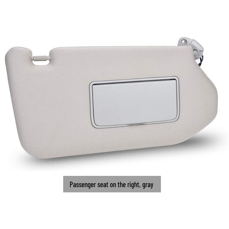 Sunshade for Infiniti JX35, Nissan QX60, Pathfinder Vanity Mirrors Passenger Seat - Gray