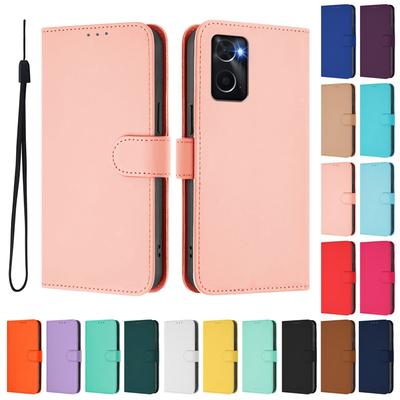 Custodie Realme9i 4G Per Realme 9i 4G Custodie a Portafoglio in Pelle con Patta realme9i 4G Protettive con Fessure per Carte Copertura a Libro Tinta Unita Fundas