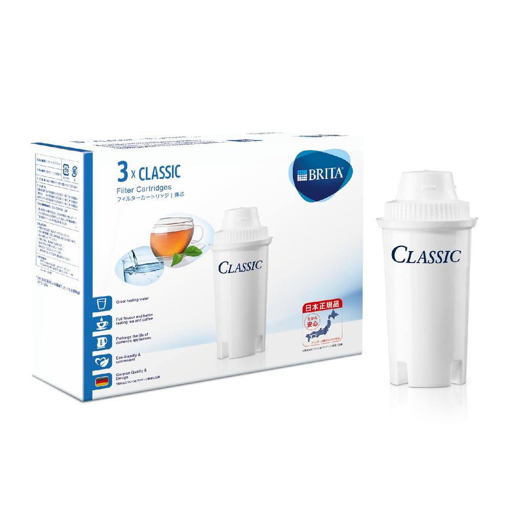 BRITA Classic Replacement Filters for Jug-Style Water Filters, Set of 3 (BJ-C3)