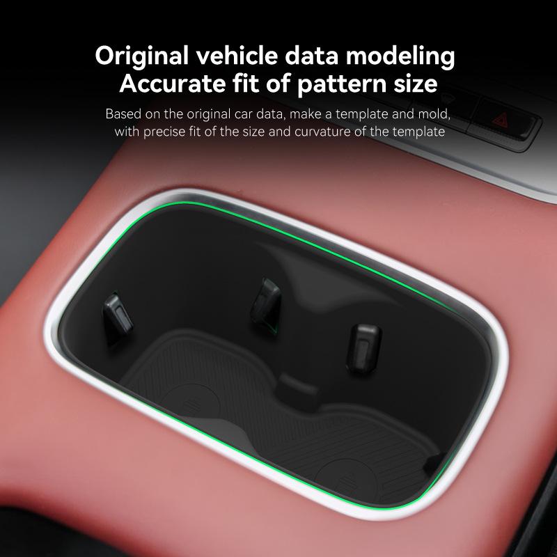 For 2025 Proton X50 Car Center Console Cup Holder Car Anti-Slip Cup Saver Beverage Rack Interior Accessory