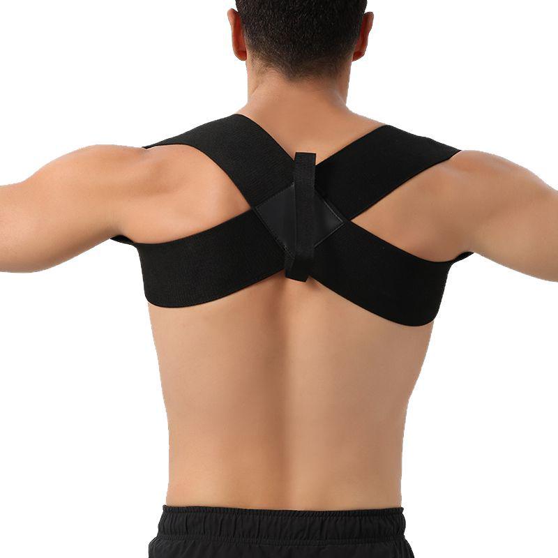 Back and Shoulder Posture Corrector Belt for Adults – Elastic Support for Neck, Shoulders, and Back