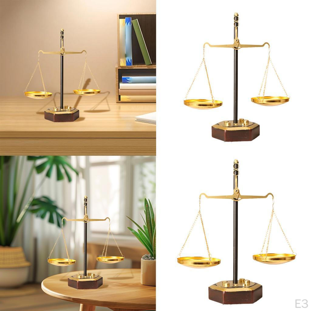 Scale Jewelry Display Desktop Balance Art Centerpiece Stand Home Furnishings for Keys