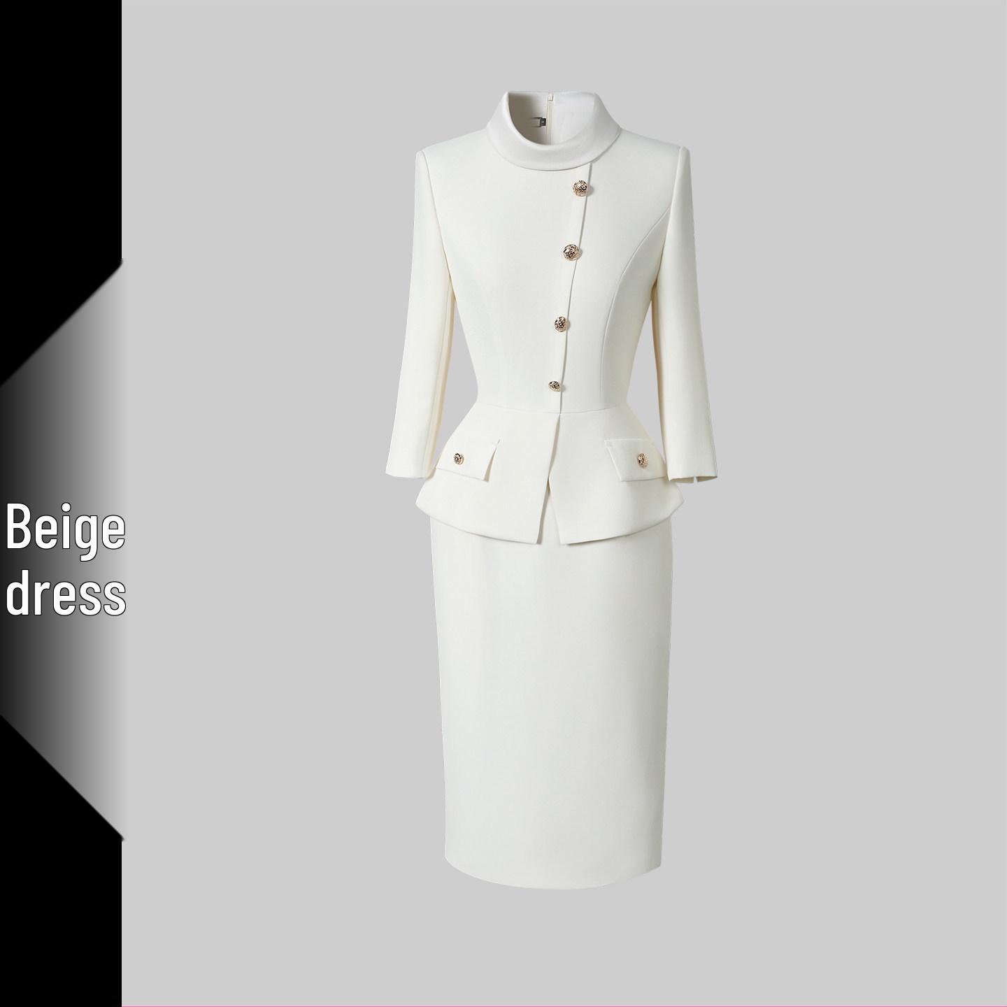 Elegant Slim Fit Professional Dress for