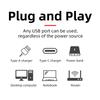 DC 5V bis 12V PWM Lüfterregler 4-Pin 0-100% Einstellbarer Geschwindigkeitsregler Typ-C Eingang für PC-Kühlung DIY Wasserkühlungssystem