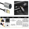 Cablecc USB2.0-A to Optical Audio Cable, USB A Male to Toslink Female Digital Optical Audio Cable (for LaptopDesktop, 20cm)
