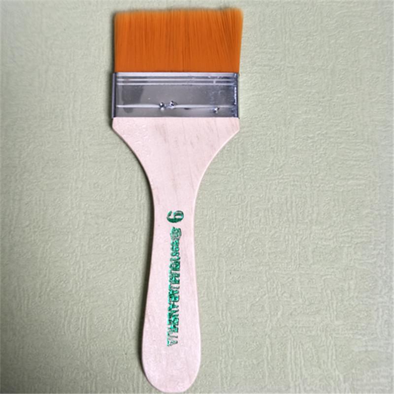 Nylon Hair Oil & Acrylic Paintbrush Set for Art Supplies