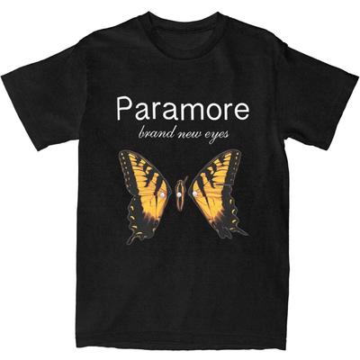 Ανδρικά Γυναικεία Paramore Λογότυπο Πεταλούδα Ρούχα Ρούχα Vintage Μπλουζάκια Μπλουζάκι Μπλούζα Εκτυπωμένη