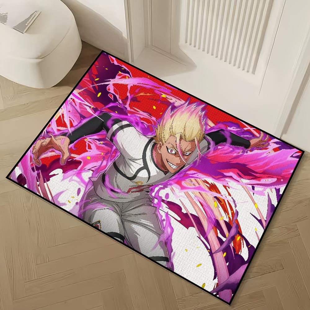 Manga Anime Blue l-Lock Shidou Ryusei Carpet Rug Home Decor Bedroom Floor Hogar Mat Hallway Balcony Entrance Doormat Decoration