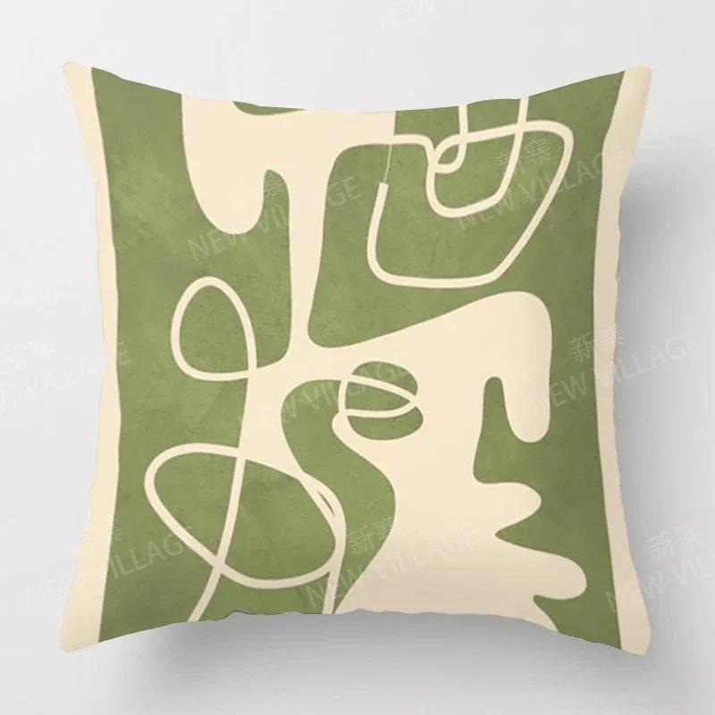 Autumn Nordic Decor Fall Home Throw Pillow Cover Sofa Cushion Cover Modern Morandi