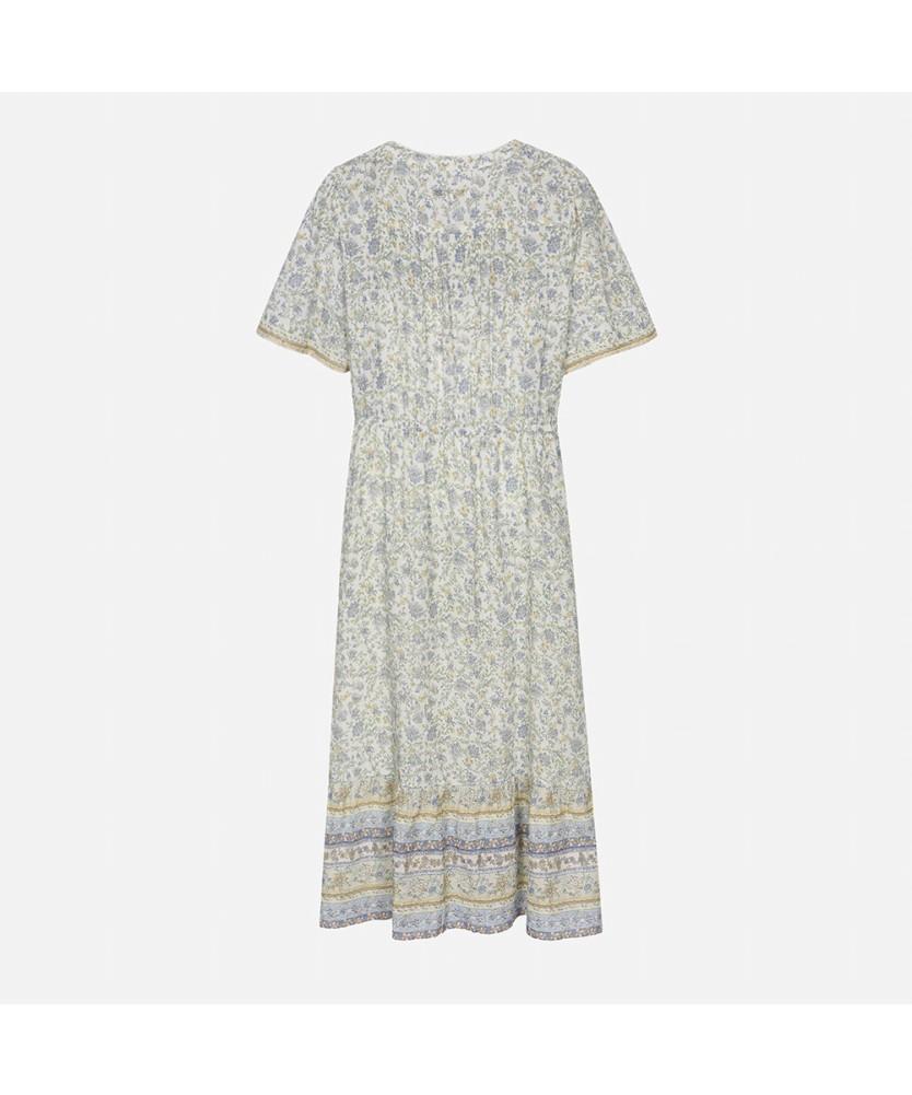 THURSDAY ISLAND Floral V-Neck Dress_T264Mop259W