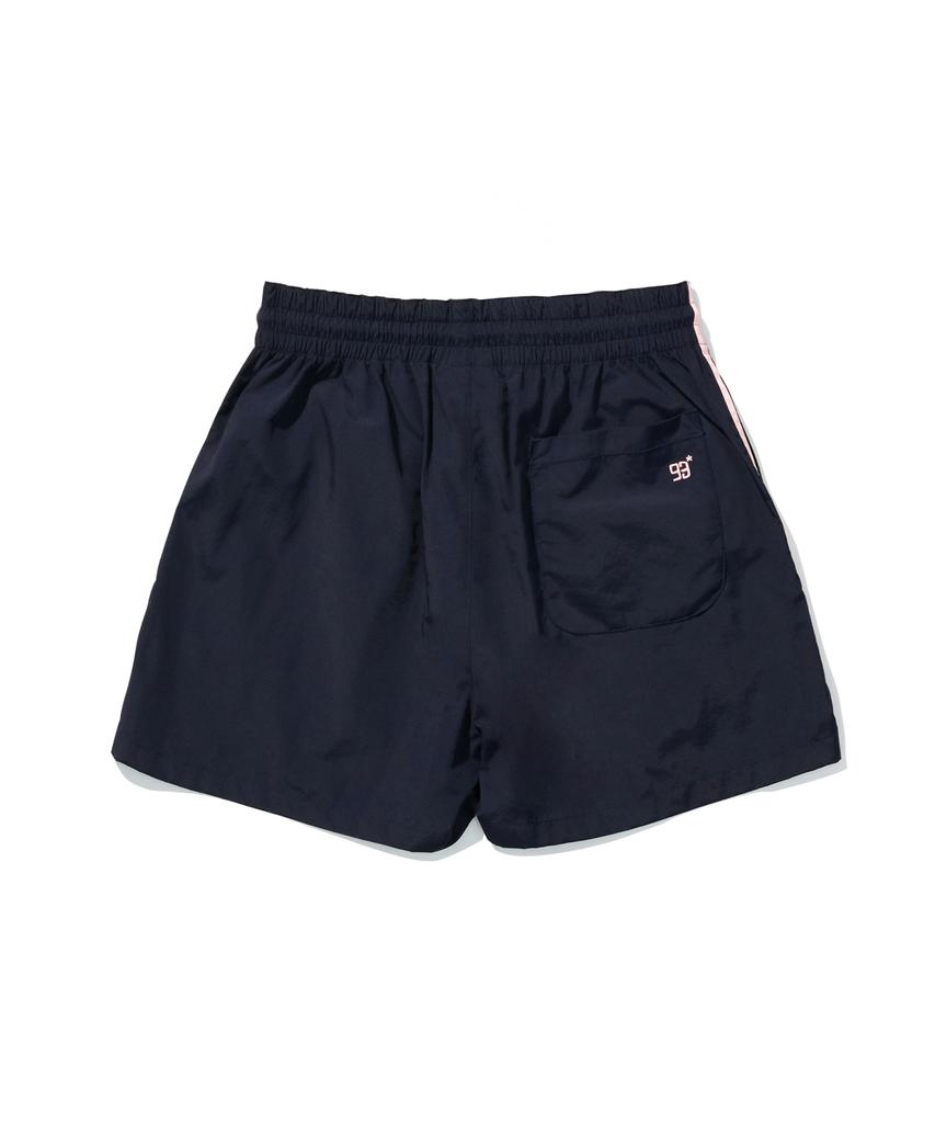 1993STUDIO W Nylon Track Shorts_Navy