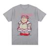 Grappig Magisch Meisje Klassiek T-shirt Puella Magi Madoka Magica Anime T-shirt Dames Humoristisch Los T-shirt