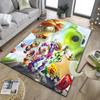 Vibrant Battle Zombies Office Rug Chair Mat, Game Carpet, Suitable for Front Door, Bedroom, Living Room, Desk, Holiday Gift