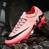 New Men Football Boots Ultralight Grass Sneakers Cleats Breathable Soccer Shoes Match Indoor Long Spikes Training Drop Shipping